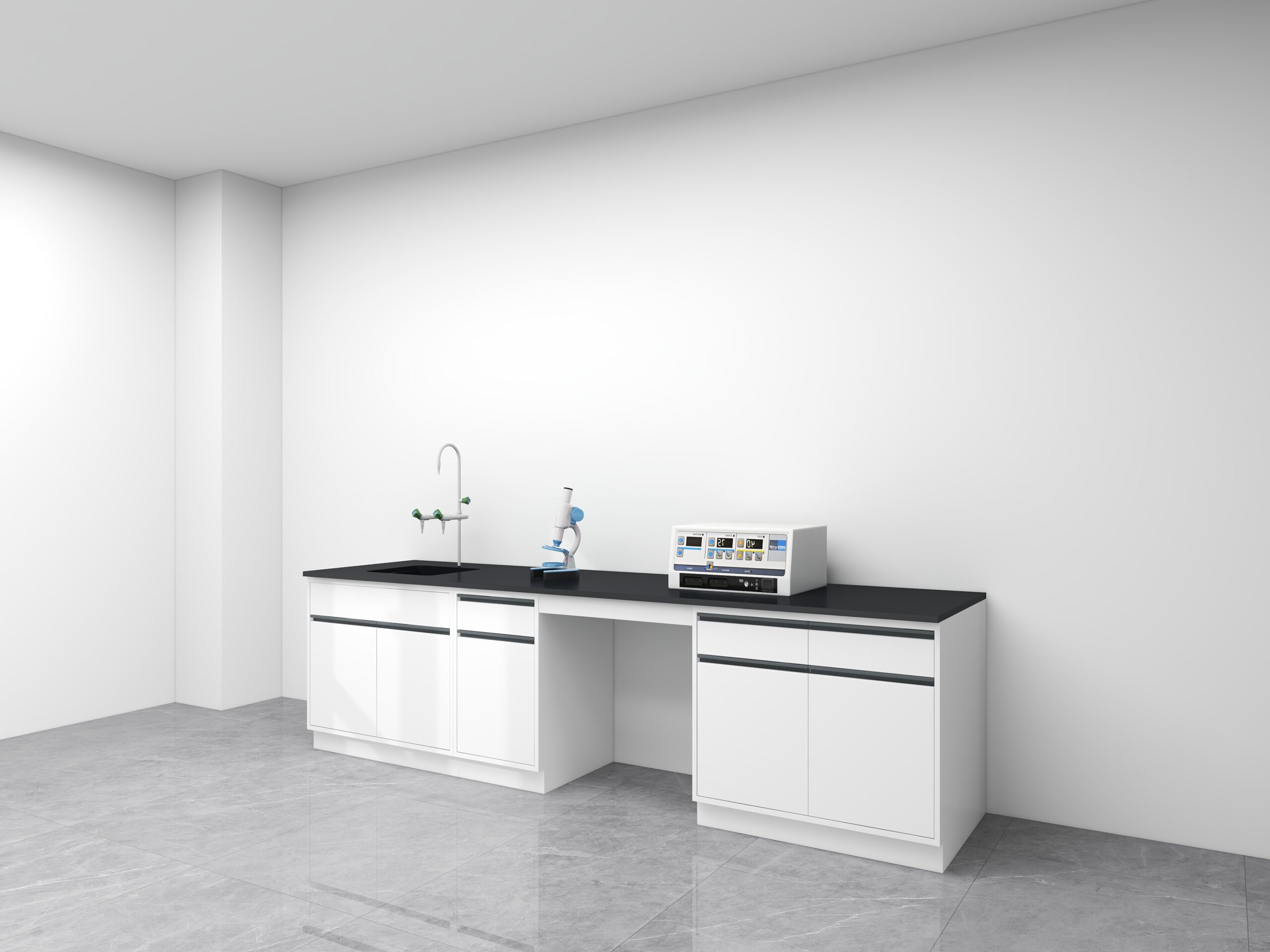 Lab Furniture Full Steel H-Frame Laboratory Bench