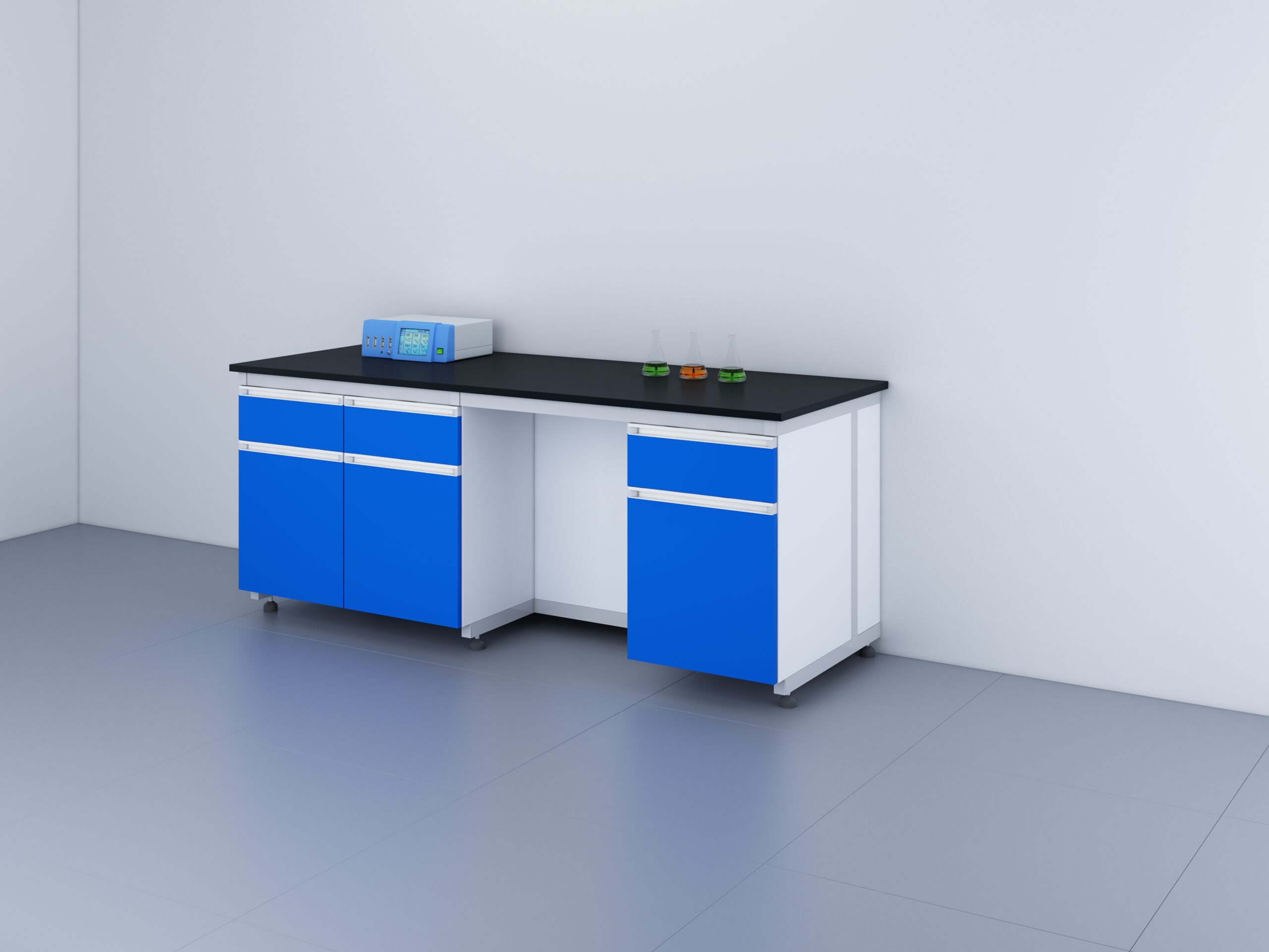 Wall-Mounted Laboratory Workbench