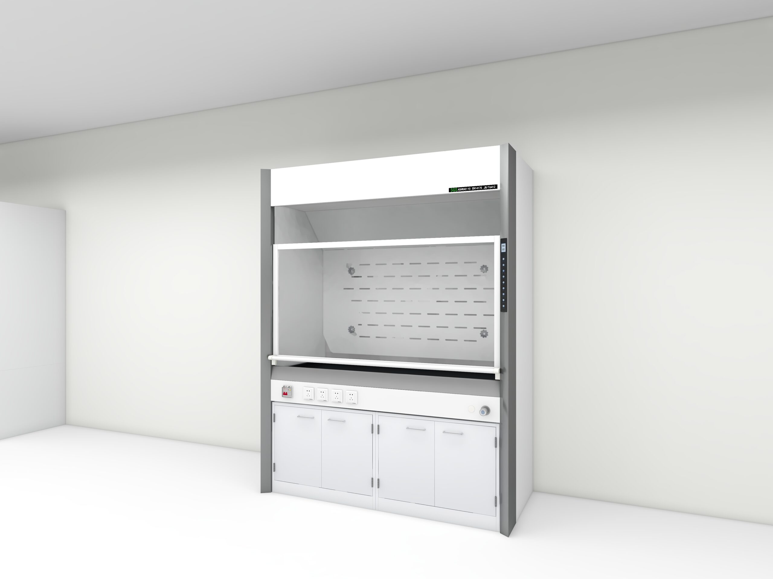 Full Steel Ducted Fume Hood
