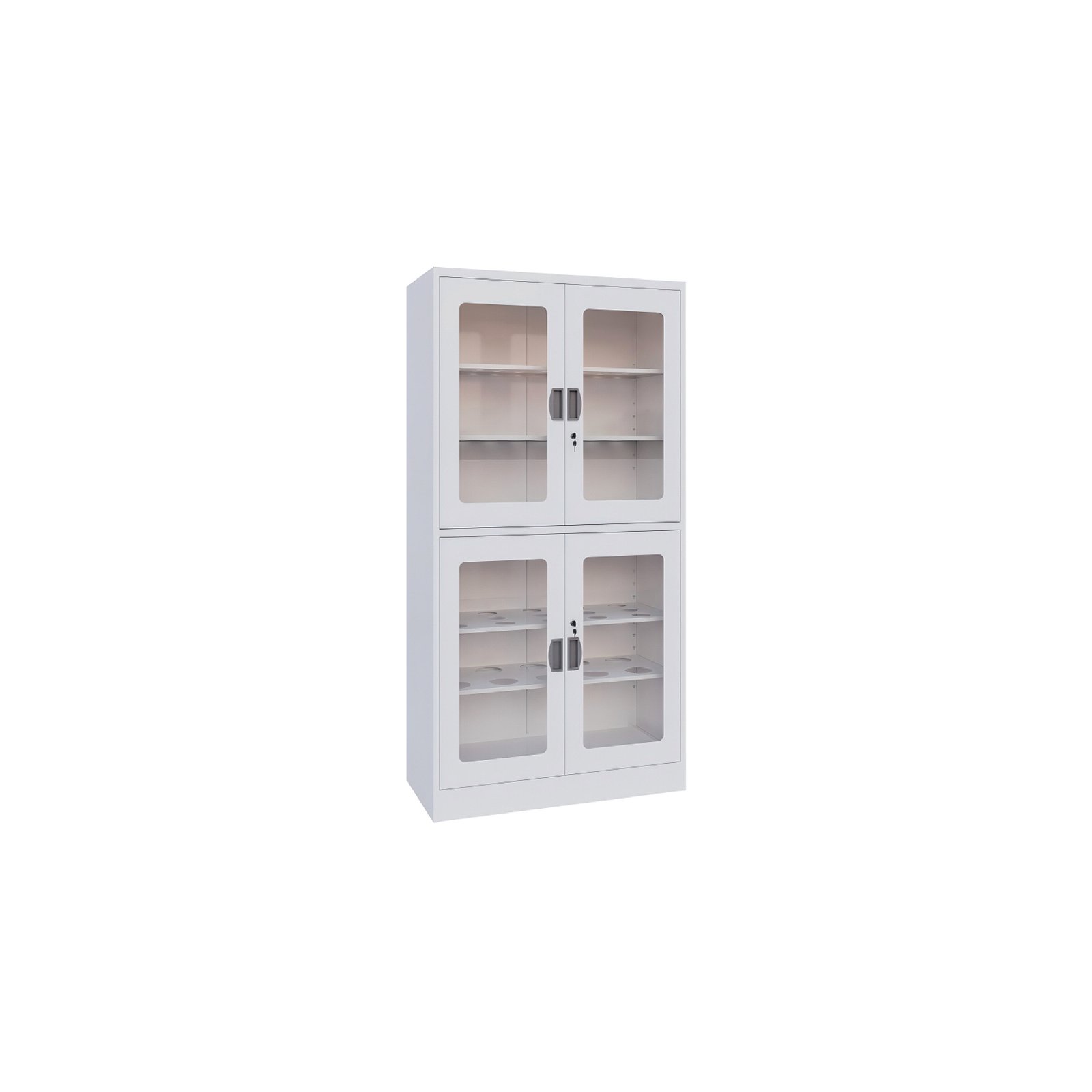Full Steel Glassware Storage High Cabinet